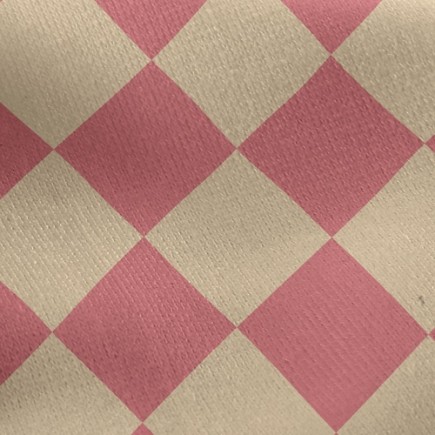 棋盤風格菱形刷毛布(幅寬150公分)
