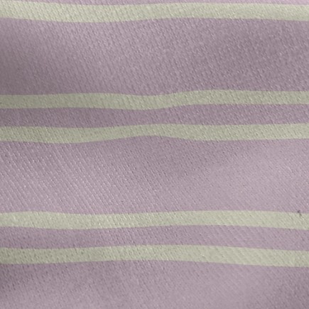 溫柔色調條紋刷毛布(幅寬150公分)