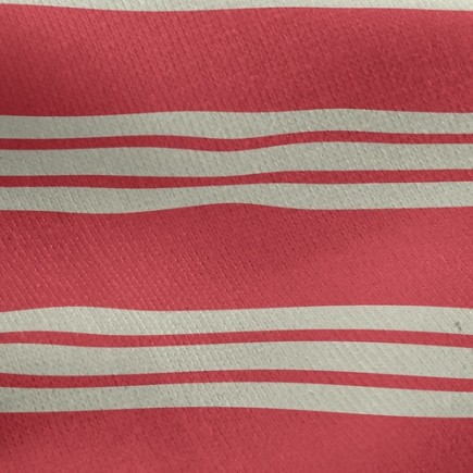 粗細不同橫條紋刷毛布(幅寬150公分)