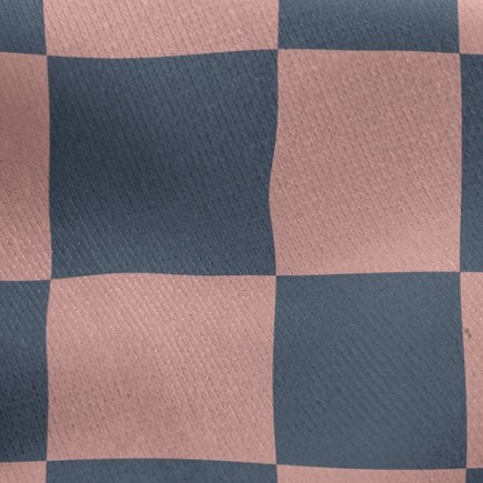 經典棋盤格刷毛布(幅寬150公分)