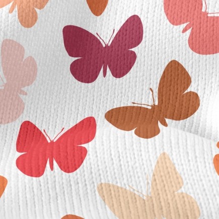 漸層色蝴蝶仿毛衣布(幅寬150公分)