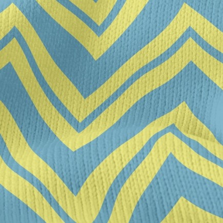 雙色曲折波浪仿毛衣布(幅寬150公分)