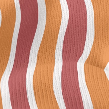 個性直條紋仿毛衣布(幅寬150公分)