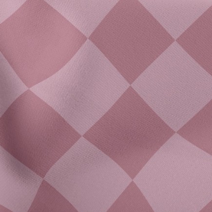 雙色幾何菱形薄棉布(幅寬150公分)