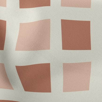 排列雙色方形薄棉布(幅寬150公分)