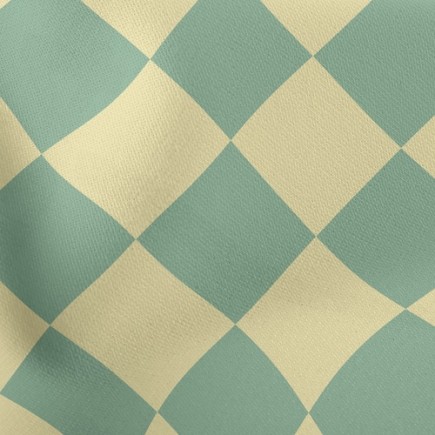 棋盤格菱形薄棉布(幅寬150公分)