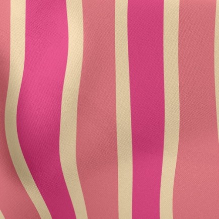螢光粉條紋薄棉布(幅寬150公分)