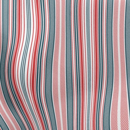 經典直條紋薄棉布(幅寬150公分)