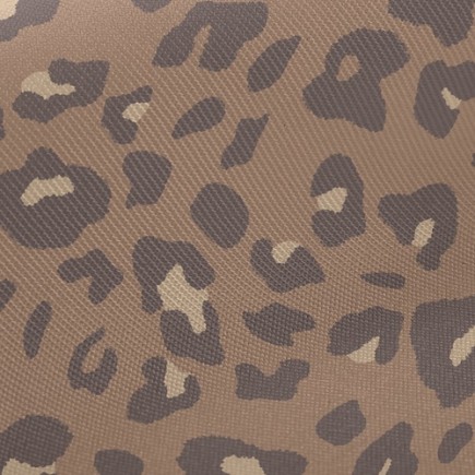 流行豹紋印厚棉布(幅寬150公分)