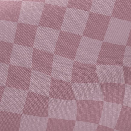雙色幾何菱形厚棉布(幅寬150公分)