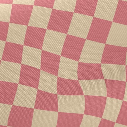 棋盤風格菱形厚棉布(幅寬150公分)