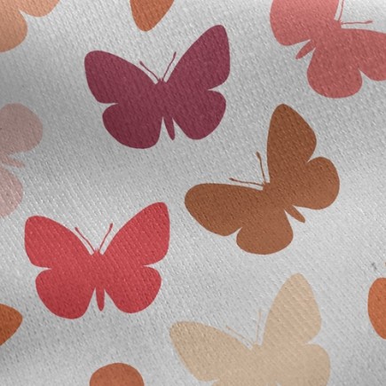 漸層色蝴蝶刷毛布(幅寬150公分)