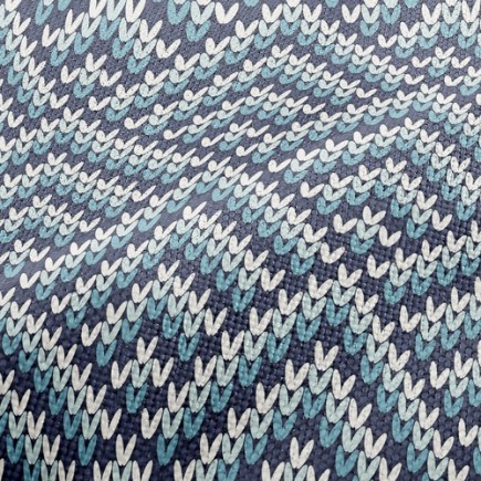 菱形羊毛針織麻布(幅寬150公分)