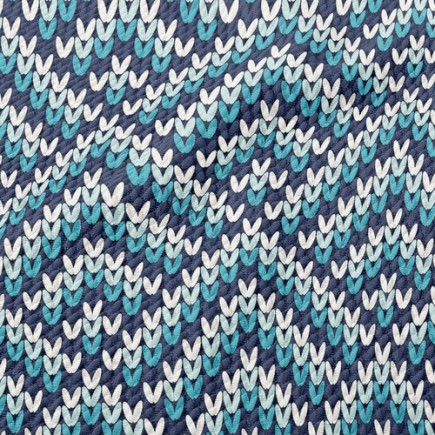 菱形羊毛針織泡泡布(幅寬160公分)