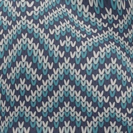 菱形羊毛針織雪紡布(幅寬150公分)