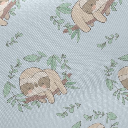 微笑樹懶寶寶斜紋布(幅寬150公分)