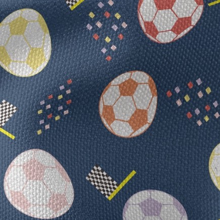 經典多彩足球帆布(幅寬150公分)