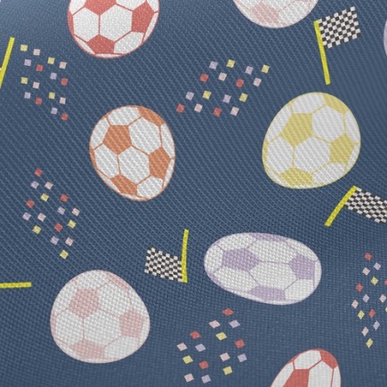 經典多彩足球斜紋布(幅寬150公分)