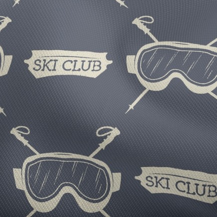 滑雪俱樂部雙斜布(幅寬150公分)