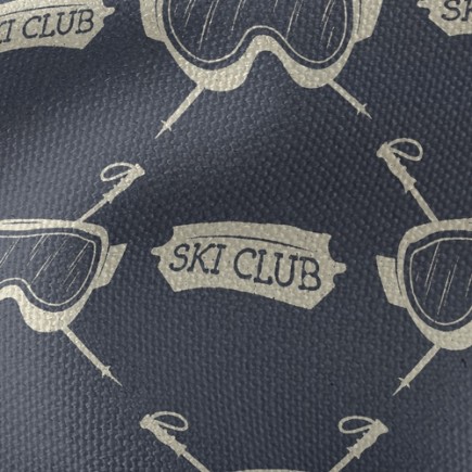 滑雪俱樂部帆布(幅寬150公分)