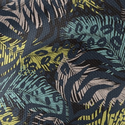 熱帶風格動物紋帆布(幅寬150公分)