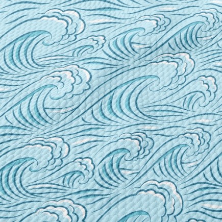 大海浪泡泡布(幅寬160公分)
