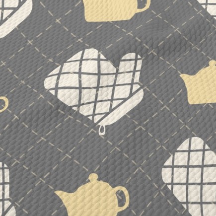 格紋手套茶壺泡泡布(幅寬160公分)