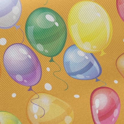 繽紛橢圓氣球斜紋布(幅寬150公分)