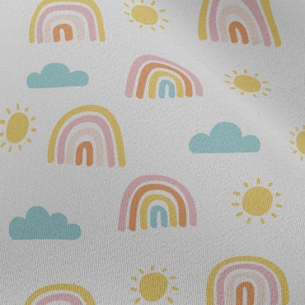 太陽彩虹雲雪紡布(幅寬150公分)