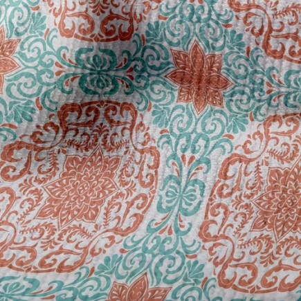 中國風磁磚毛巾布(幅寬160公分)