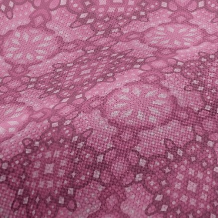 華麗水晶花緞麻布(幅寬150公分)