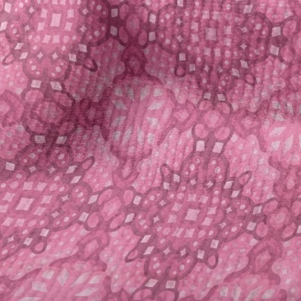 華麗水晶花緞毛巾布(幅寬160公分)