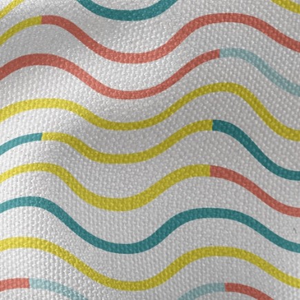 柔和曲折波浪帆布(幅寬150公分)
