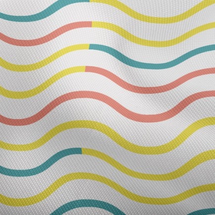 柔和曲折波浪雙斜布(幅寬150公分)