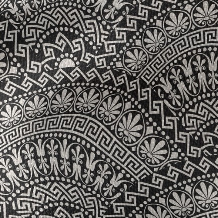 神秘黑白萬花筒帆布(幅寬150公分)
