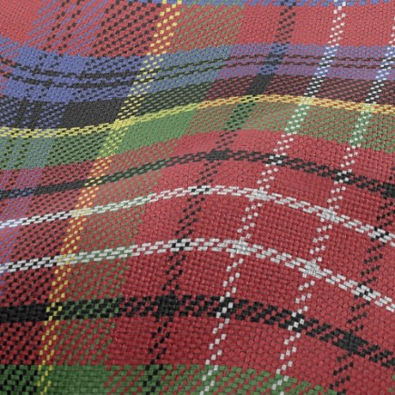 經典蘇格蘭格紋麻布(幅寬150公分)