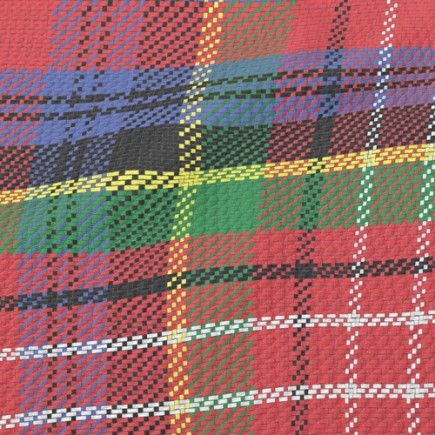 經典蘇格蘭格紋泡泡布(幅寬160公分)