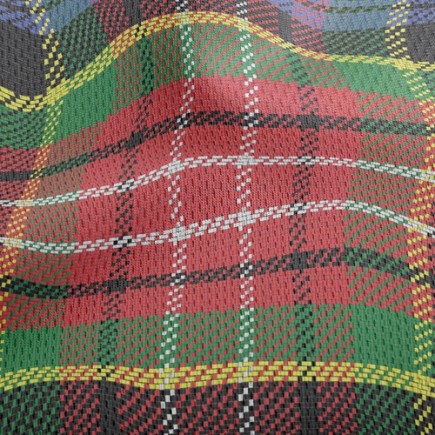 經典蘇格蘭格紋鳥眼布(幅寬160公分)