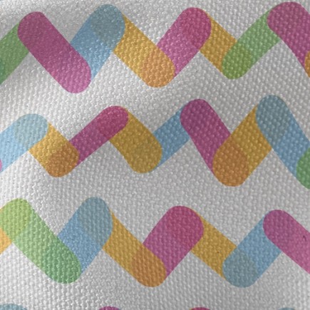 彩虹曲折紋帆布(幅寬150公分)