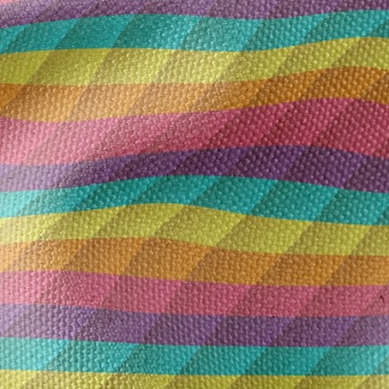 彩色線條帆布(幅寬150公分)
