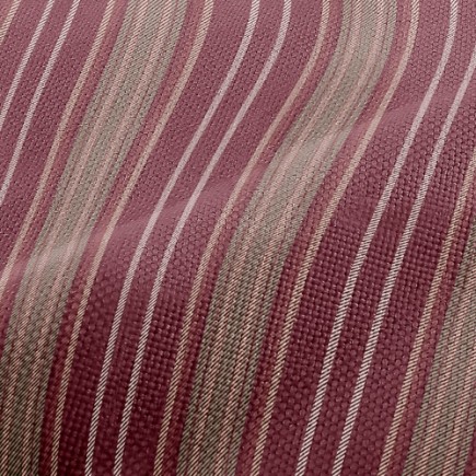 復古酒紅紋麻布(幅寬150公分)