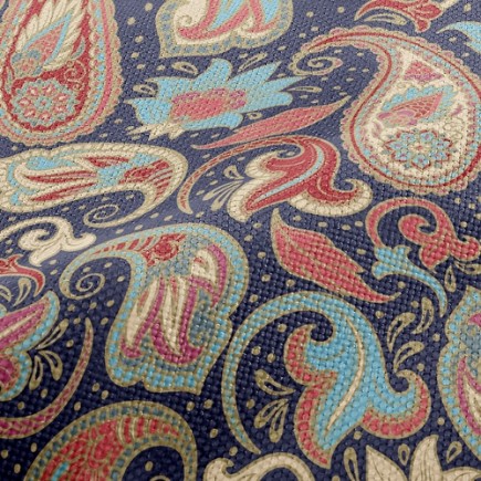 神秘印度紋麻布(幅寬150公分)