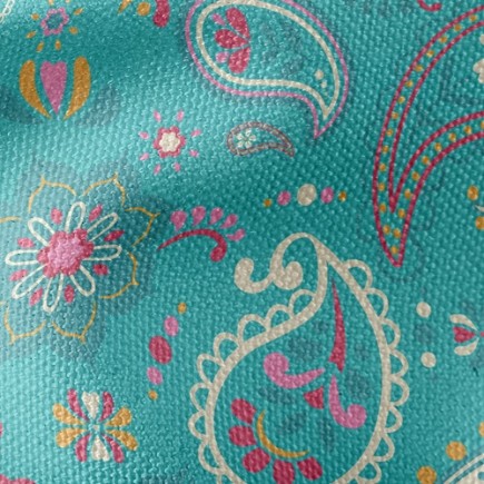 華麗的花紋帆布(幅寬150公分)