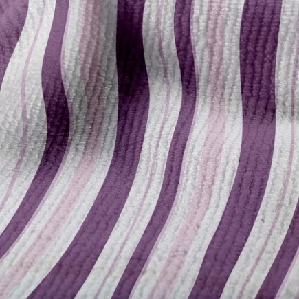 粉紅線條毛巾布(幅寬160公分)