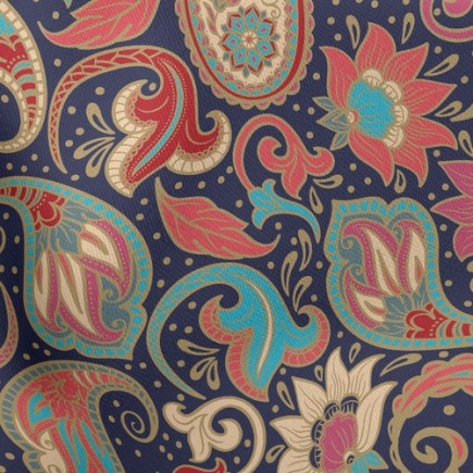 神秘印度紋羅馬布(幅寬160公分)