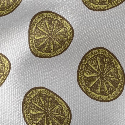 乾燥檸檬片帆布(幅寬150公分)