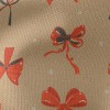 紅色蝴蝶結帆布(幅寬150公分)