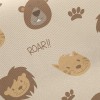 獅子小貓大熊斜紋布(幅寬150公分)