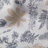 雙色清新花草樹木毛巾布(幅寬160公分)