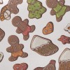 糖霜聖誕薑餅斜紋布(幅寬150公分)
